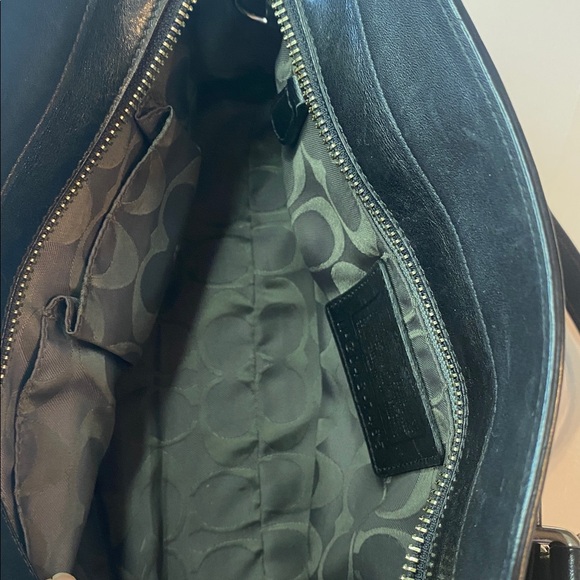 VTG Coach Hamilton Bag Black Leather - Picture 4 of 14